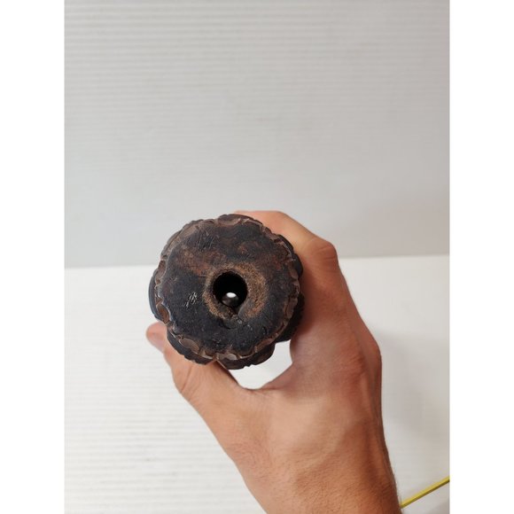 Indian Ethnic Crafts Hand Carved Kadam Wood Elephant Figurine with Rider… - Picture 10 of 10